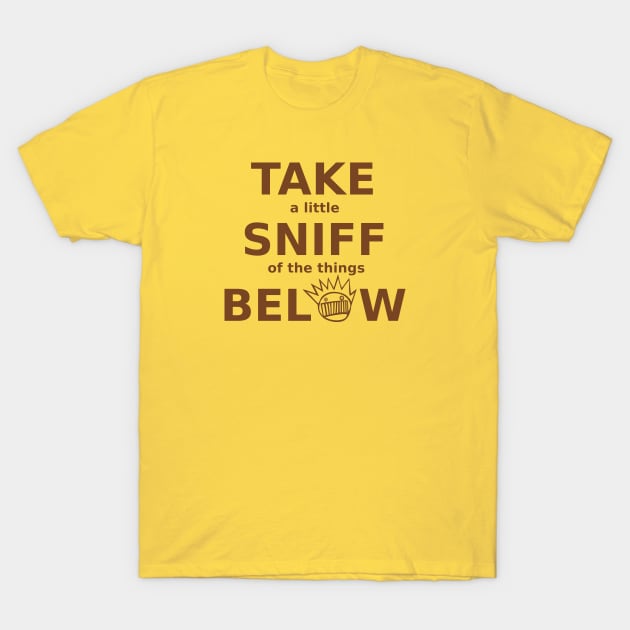 WEEN Take a Sniff Below T-Shirt by GypsyBluegrassDesigns